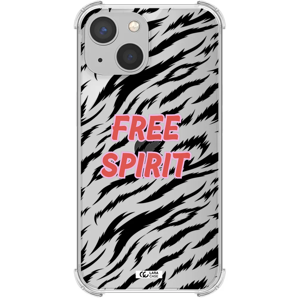 Free Spirit Apple iPhone 13 Clear PC Case