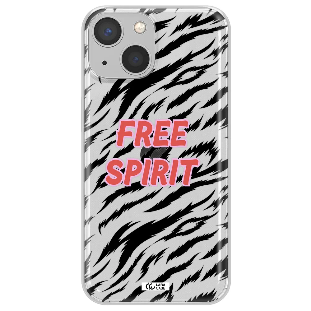 Free Spirit Apple iPhone 13 Clear TPU Case