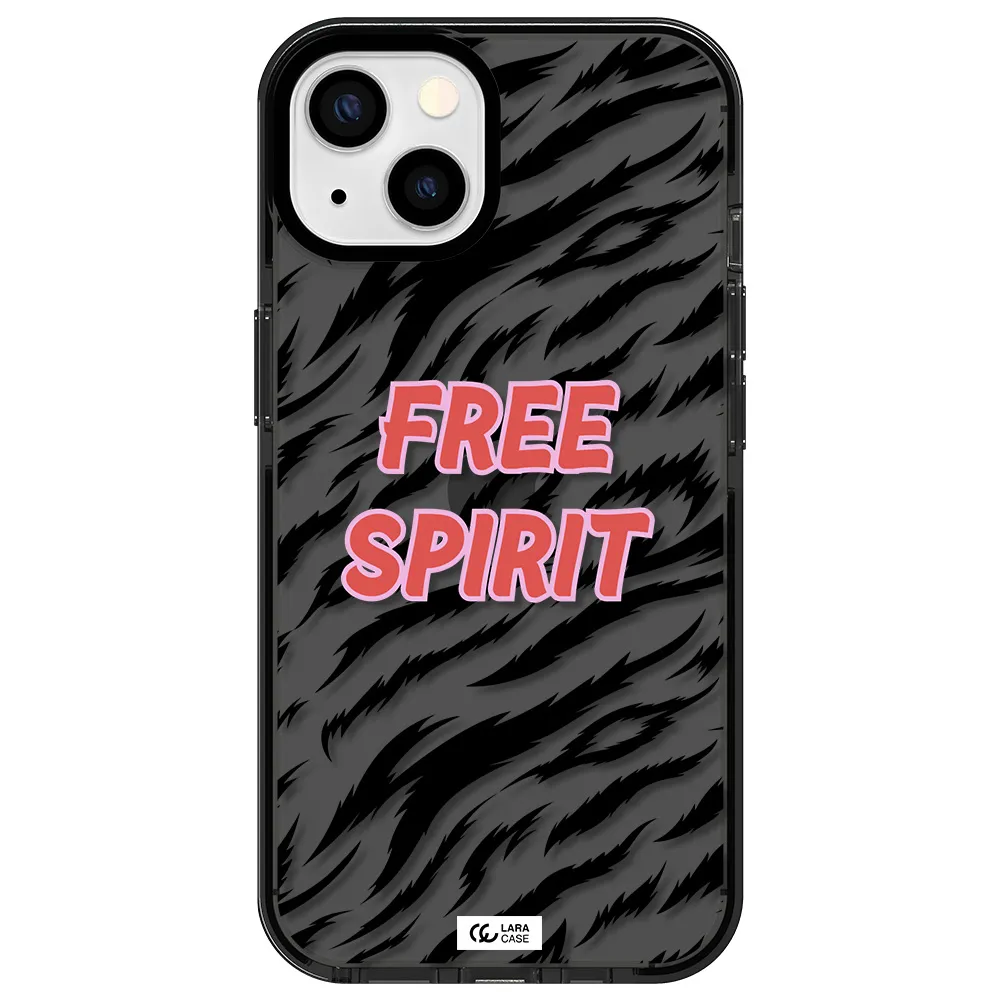 Free Spirit Apple iPhone 13 impact Smoke Black Case