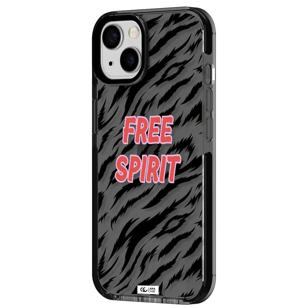 Free Spirit Apple iPhone 13 impact Smoke Black Case