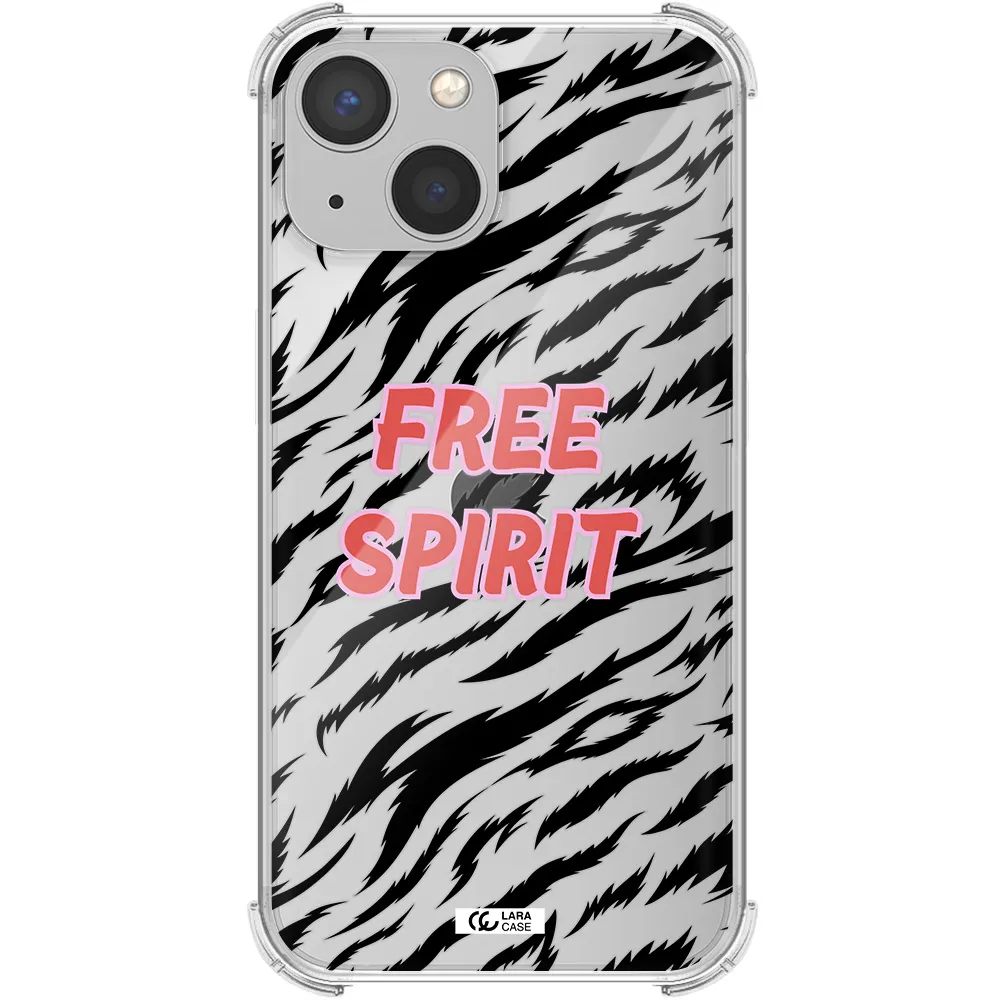 Free Spirit Apple iPhone 13 mini Clear PC Case