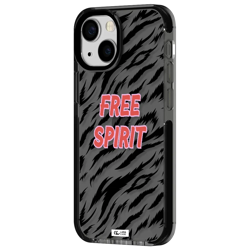 Free Spirit Apple iPhone 13 mini impact Smoke Black Case