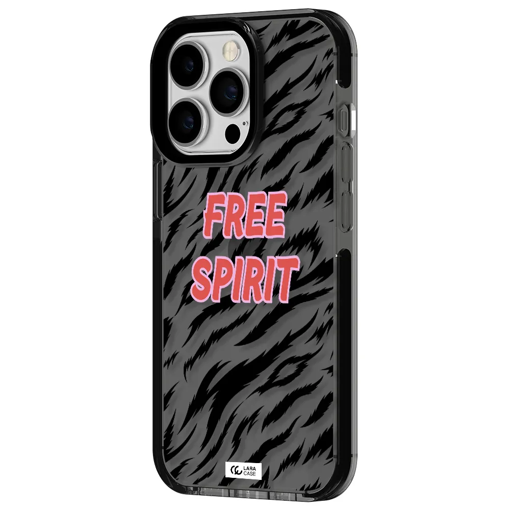 Free Spirit Apple iPhone 13 Pro impact Smoke Black Case