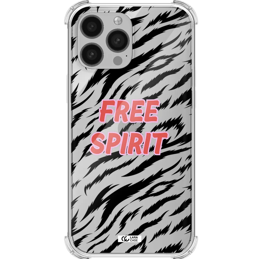 Free Spirit Apple iPhone 13 Pro Max Clear PC Case