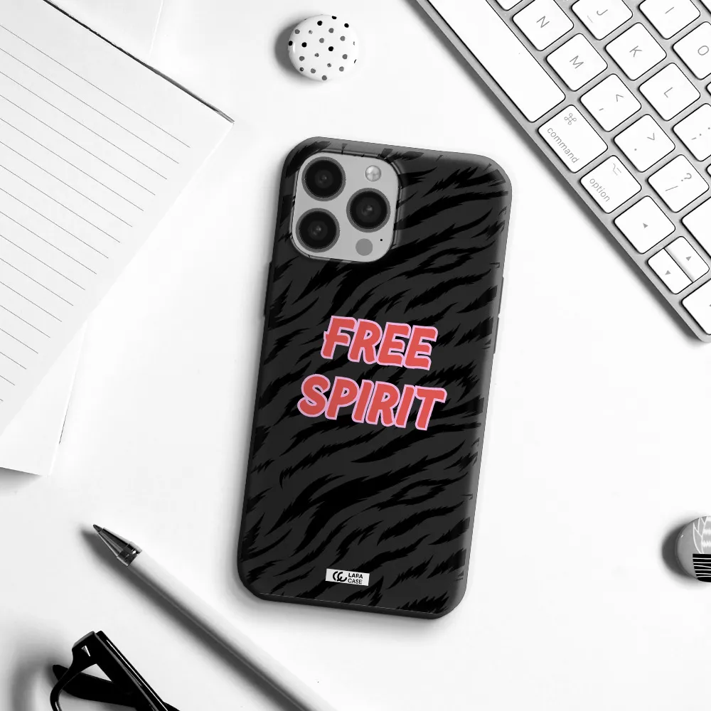 Free Spirit Apple iPhone 13 Pro Silicone black Case