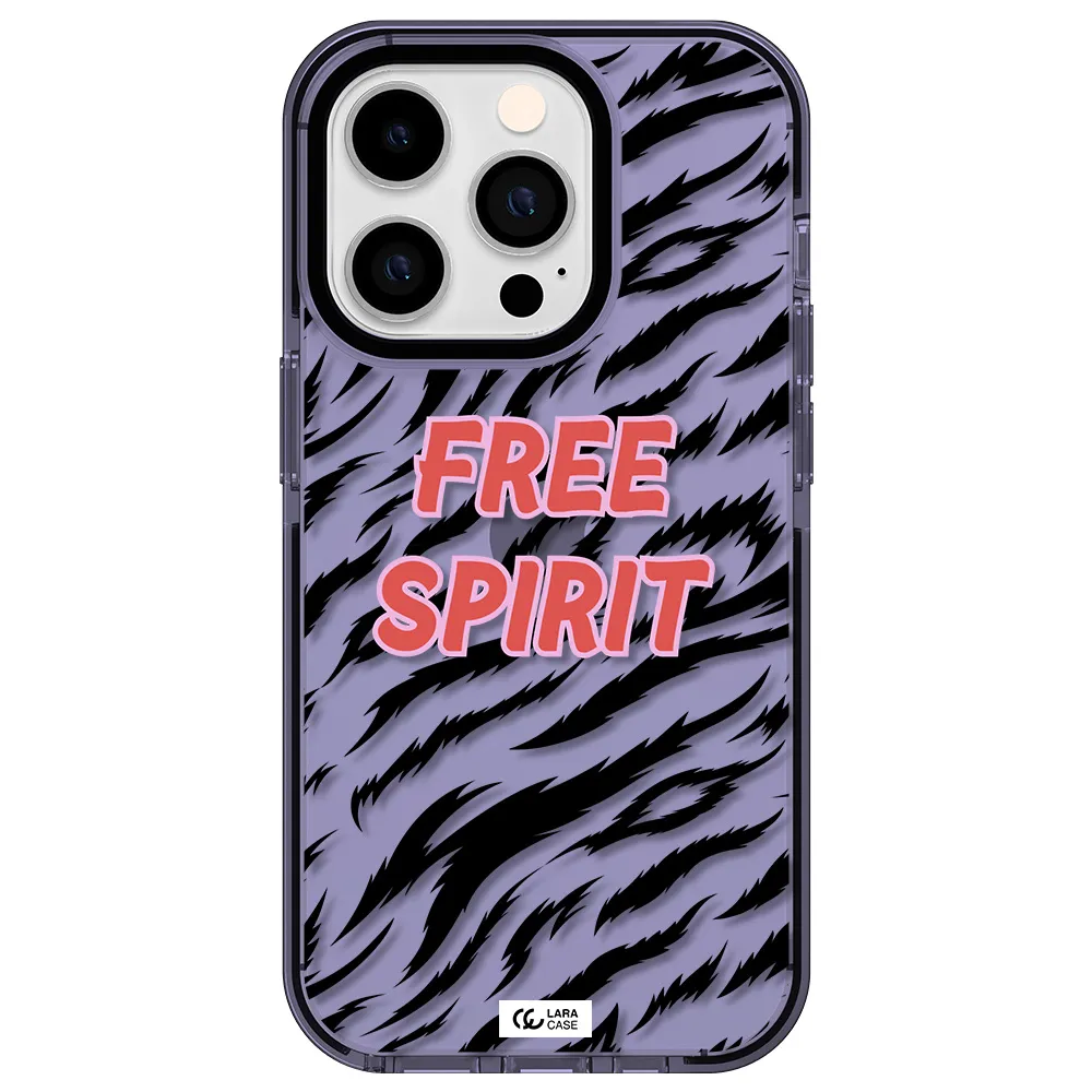 Free Spirit Apple iPhone 14 pro impact Lilac Case