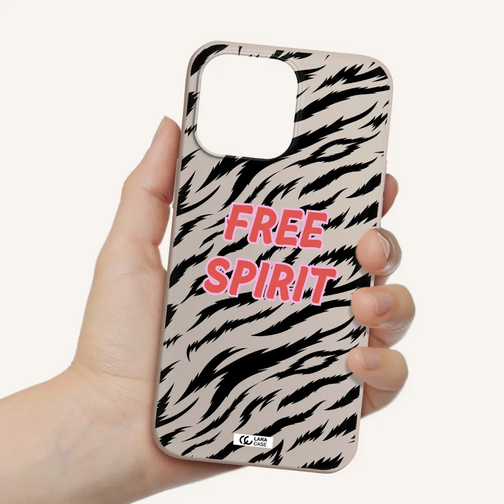 Free Spirit Apple iPhone 14 pro max Silicone Stone Case