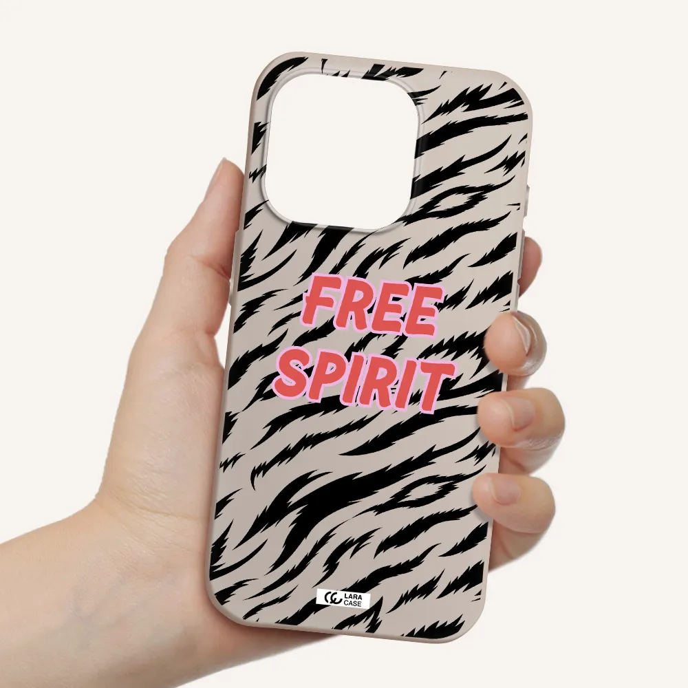 Free Spirit Apple Iphone 15 Pro Silicone Stone Case