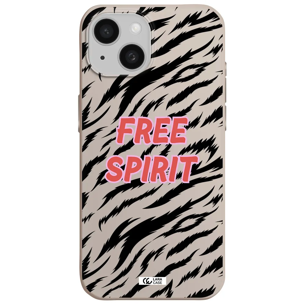 Free Spirit Apple iPhone 15 Silicone Stone Case