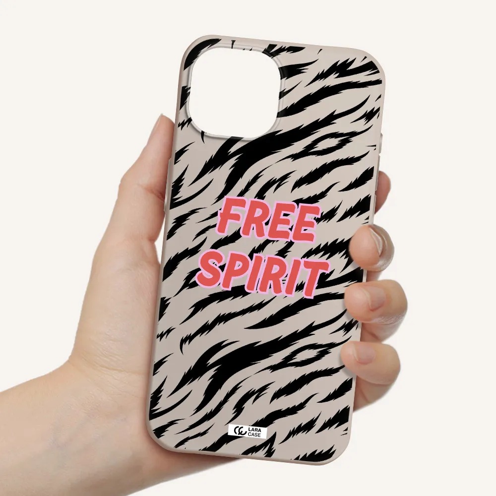 Free Spirit Apple iPhone 15 Silicone Stone Case
