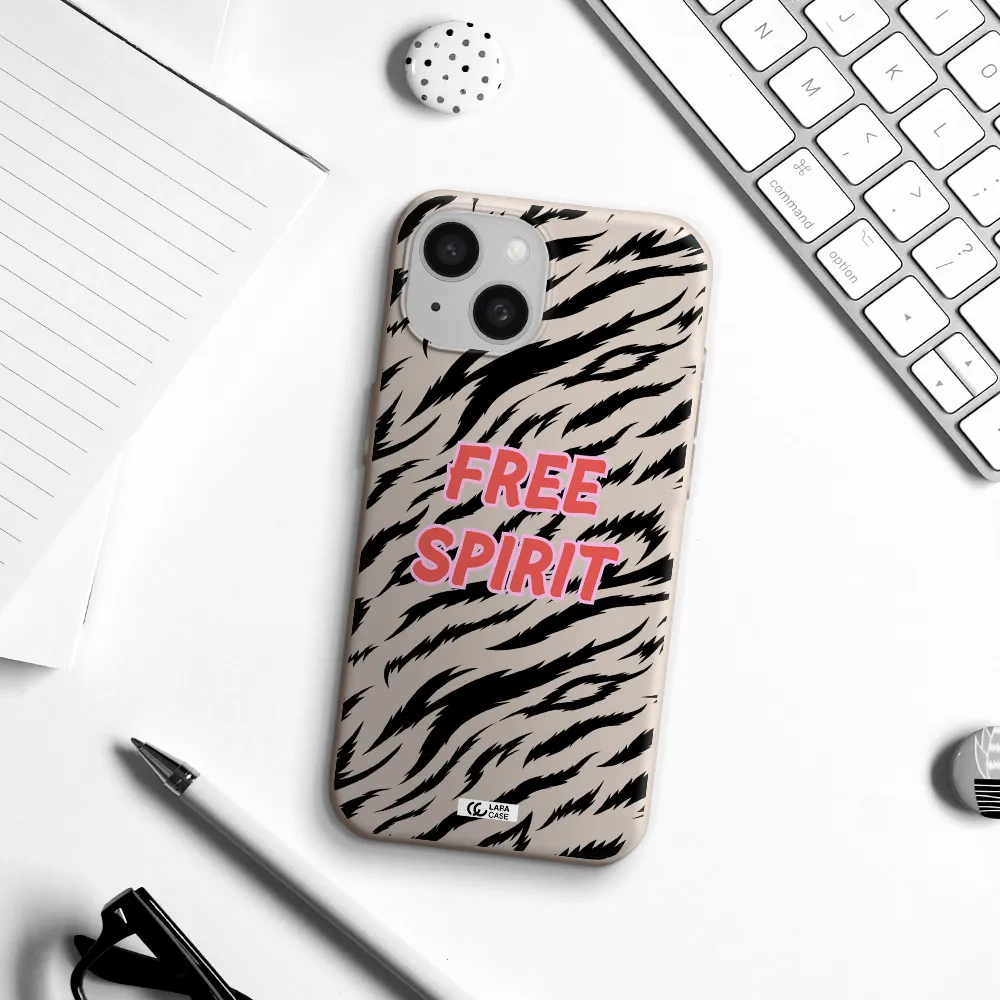 Free Spirit Apple iPhone 15 Silicone Stone Case