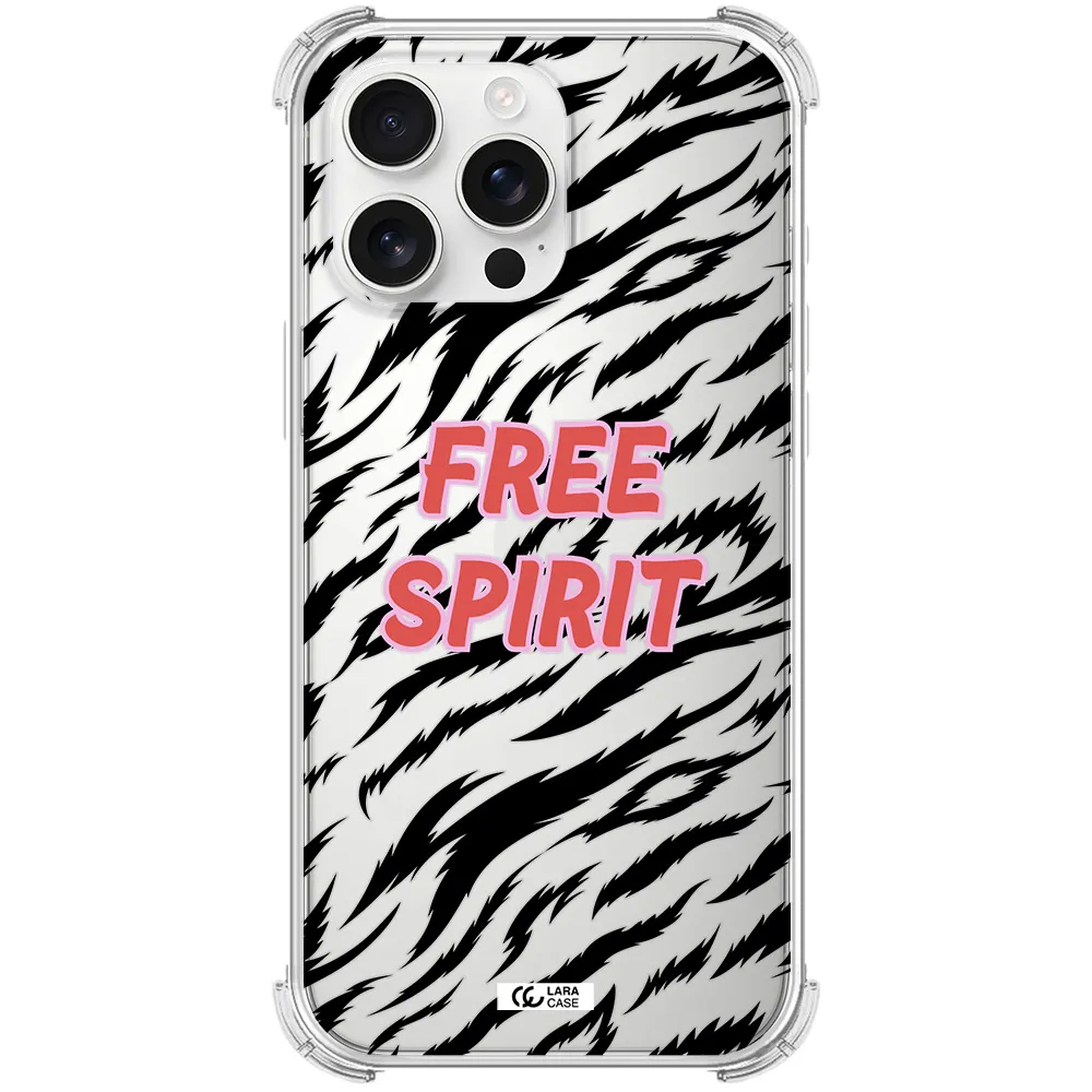 Free Spirit Apple Iphone 16 Pro Max Clear Pc Case