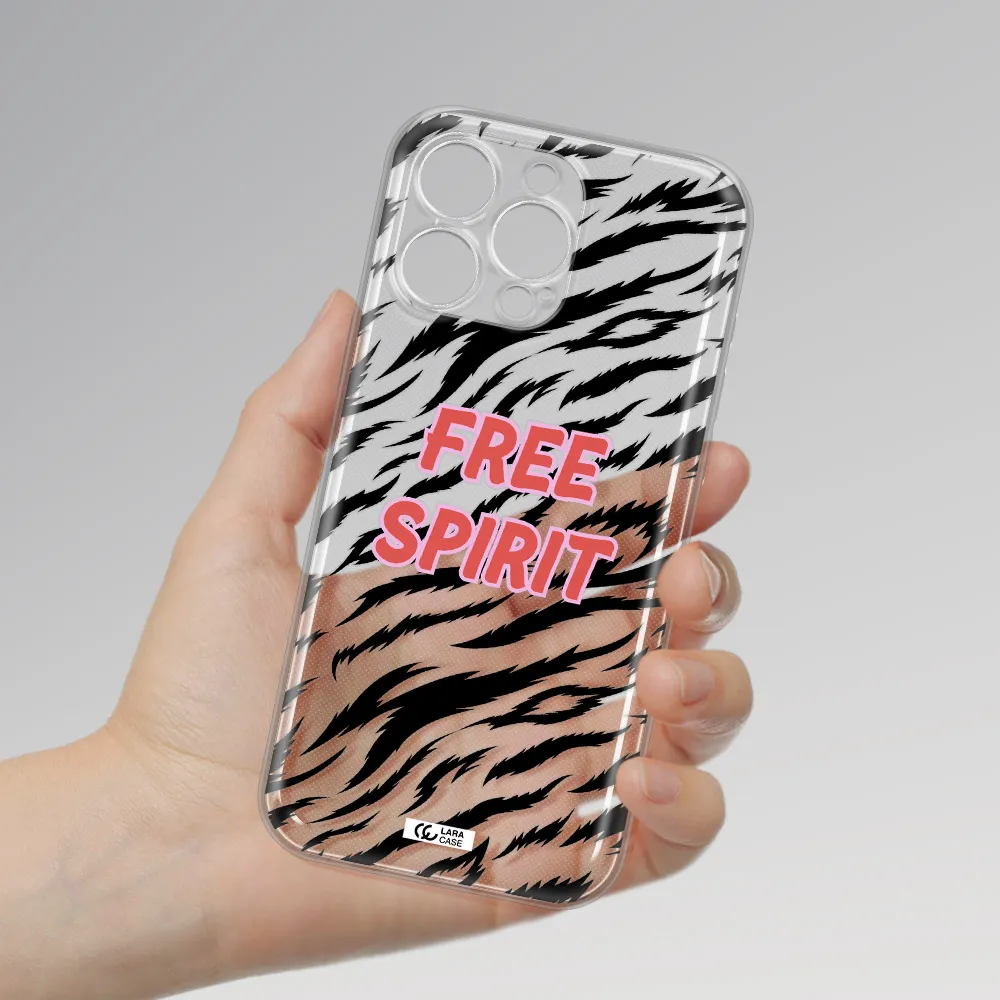 Free Spirit Apple Iphone 16 Pro Max Clear Tpu Case