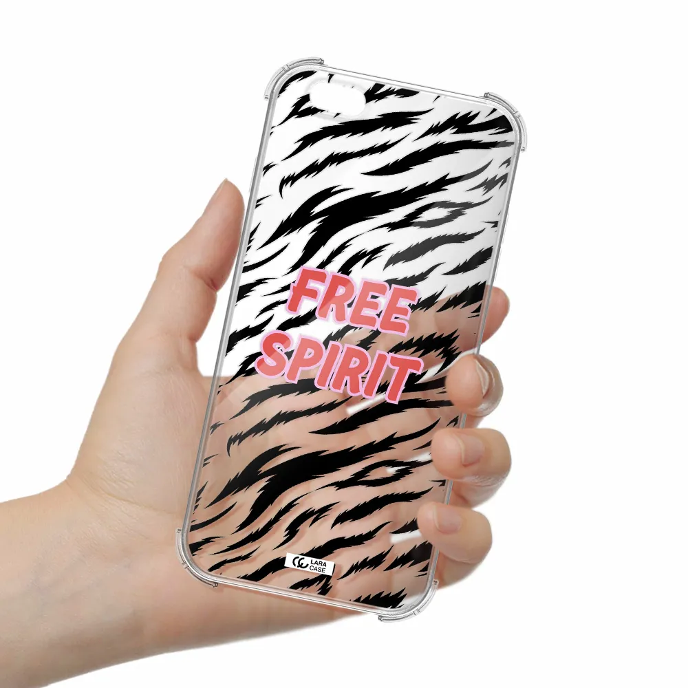 Free Spirit Apple iPhone 6 plus Clear PC Case