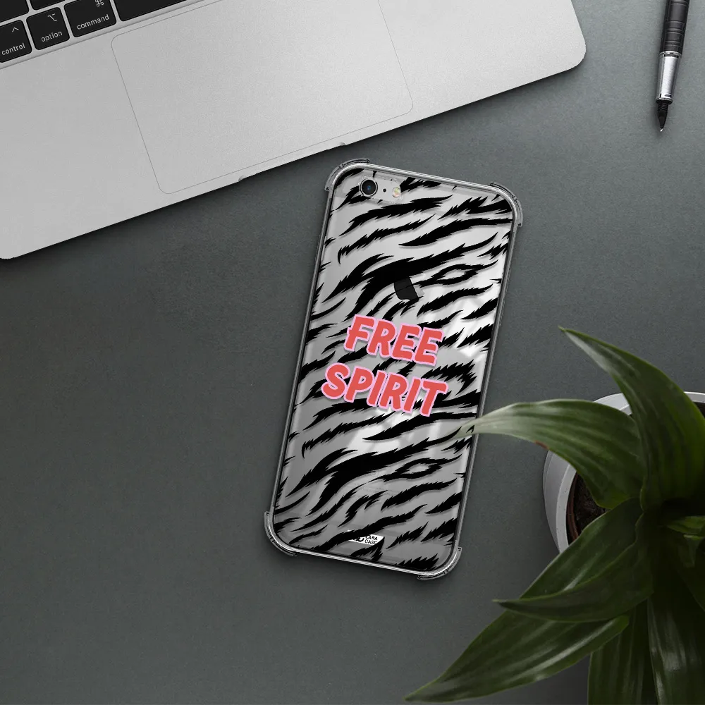 Free Spirit Apple iPhone 6 plus Clear PC Case