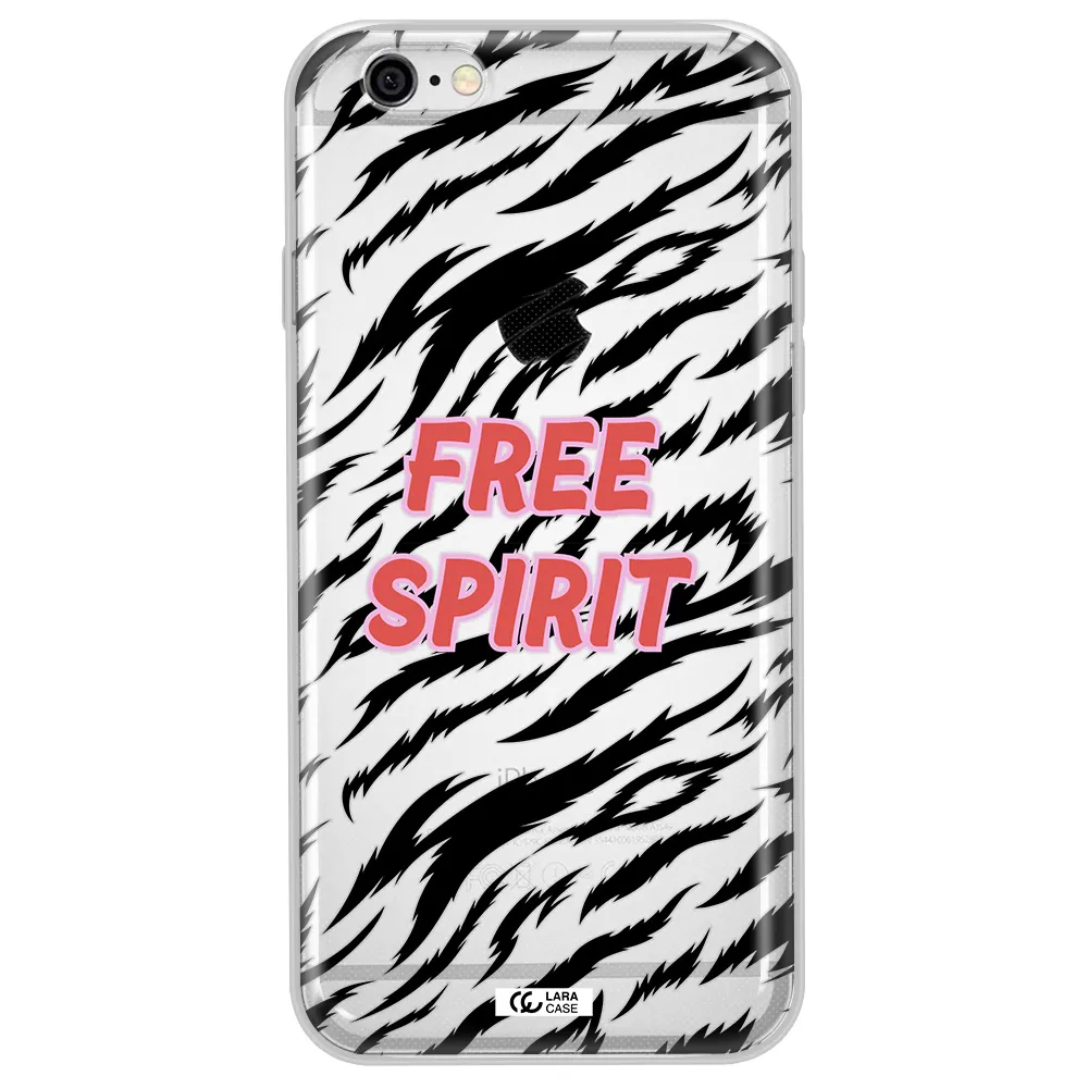Free Spirit Apple iPhone 6 plus Clear TPU Case