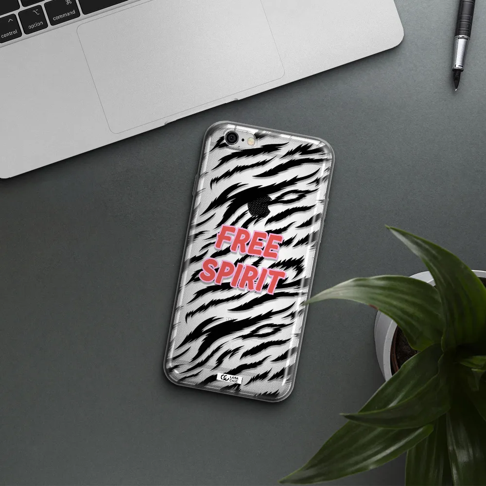 Free Spirit Apple iPhone 6 plus Clear TPU Case