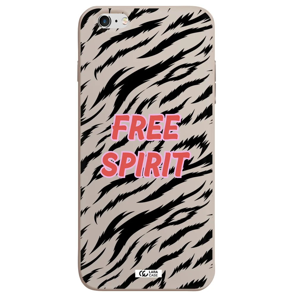 Free Spirit Apple iPhone 6 plus Silicone Stone Case