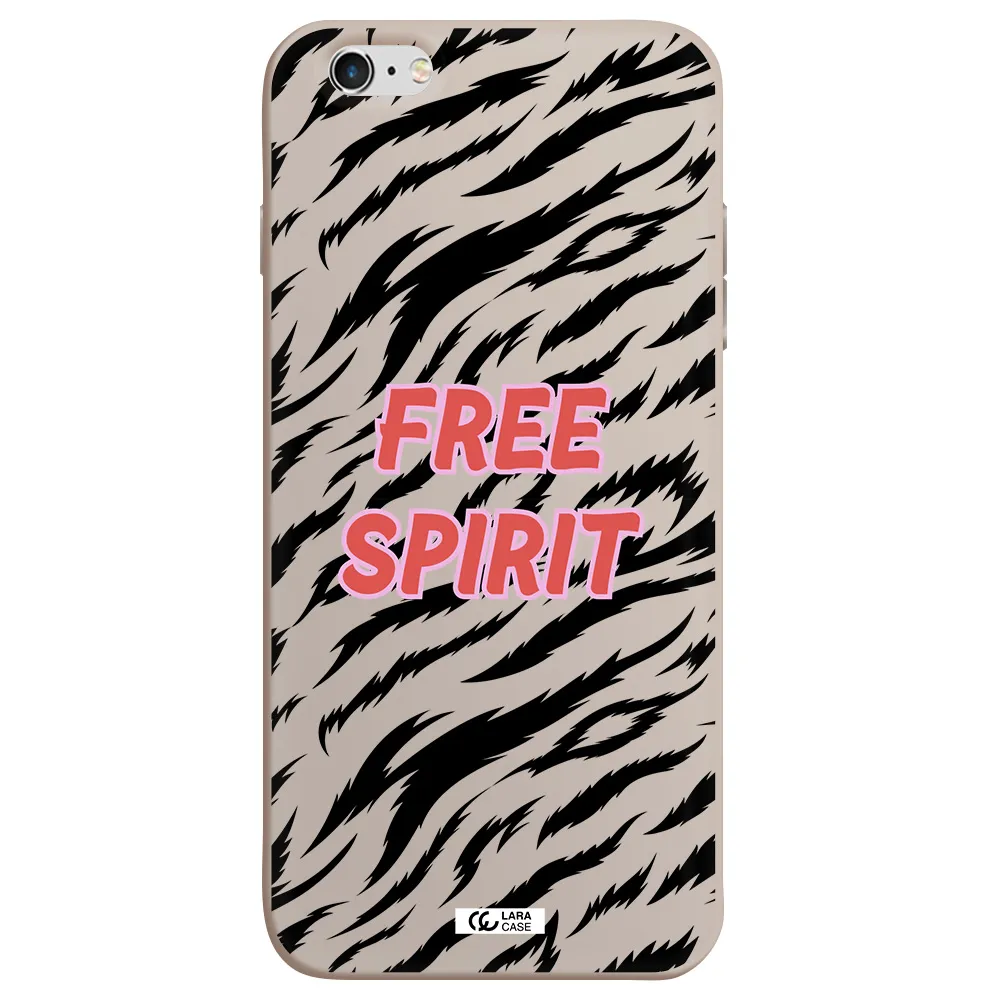 Free Spirit Apple iPhone 6 s plus Silicone Stone Case