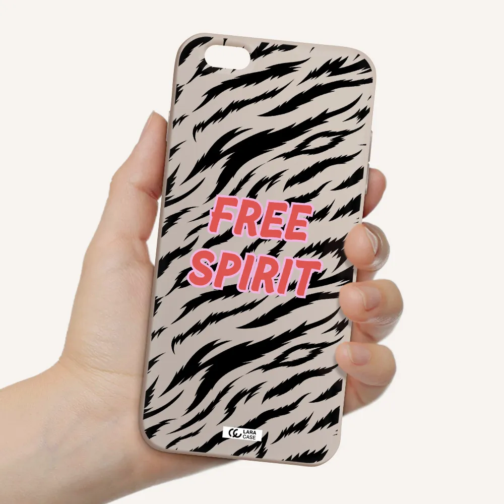 Free Spirit Apple iPhone 6 s plus Silicone Stone Case