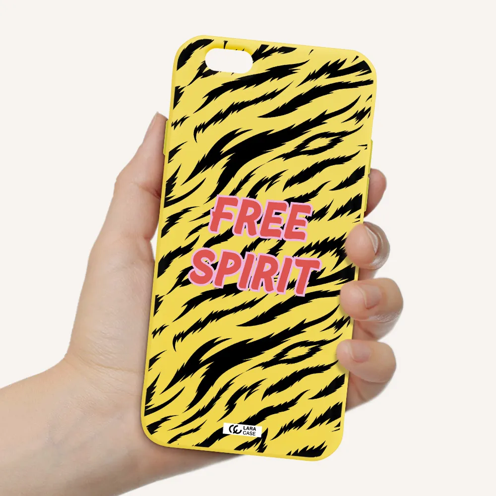 Free Spirit Apple iPhone 6 Silicone canary yellow Case