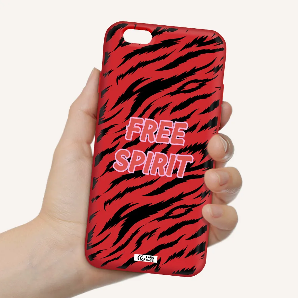 Free Spirit Apple iPhone 6 Silicone Imperial Red Case