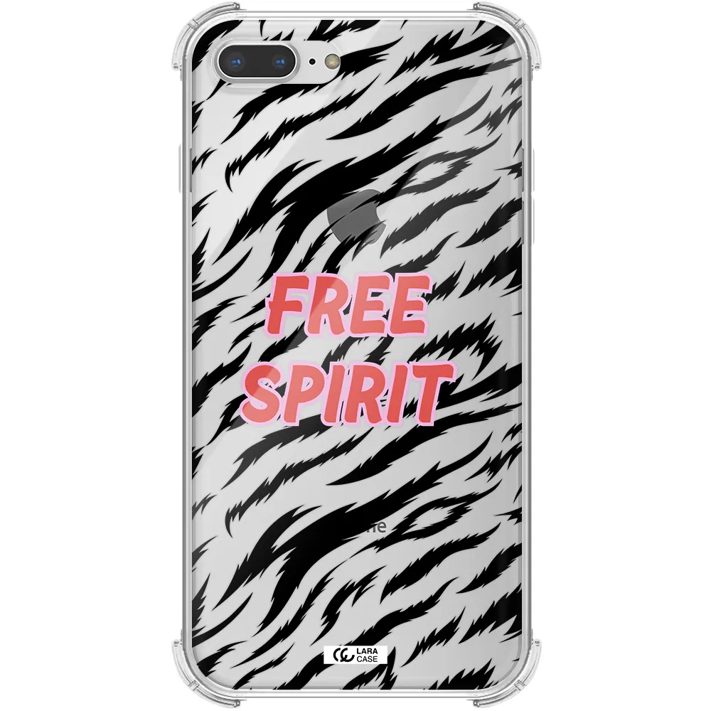 Free Spirit Apple iPhone 7 plus Clear PC Case