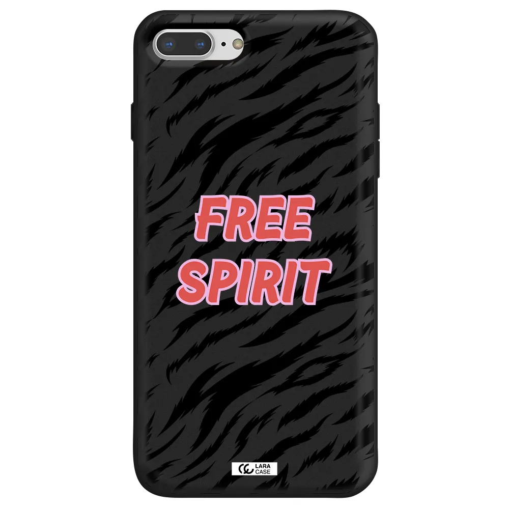 Free Spirit Apple iPhone 7 plus Silicone black Case