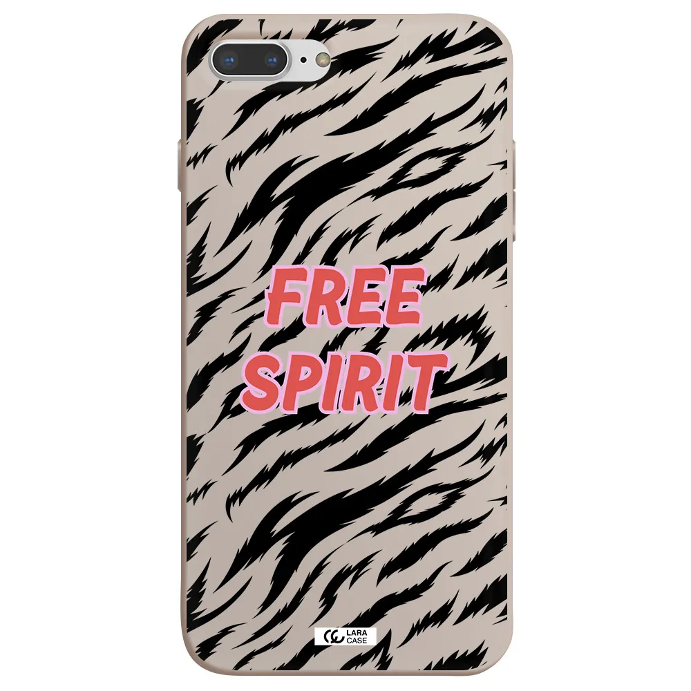 Free Spirit Apple iPhone 7 plus Silicone Stone Case