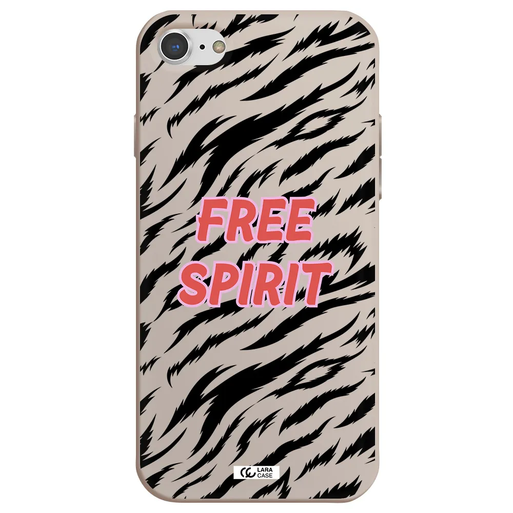 Free Spirit Apple iPhone 7 Silicone Stone Case