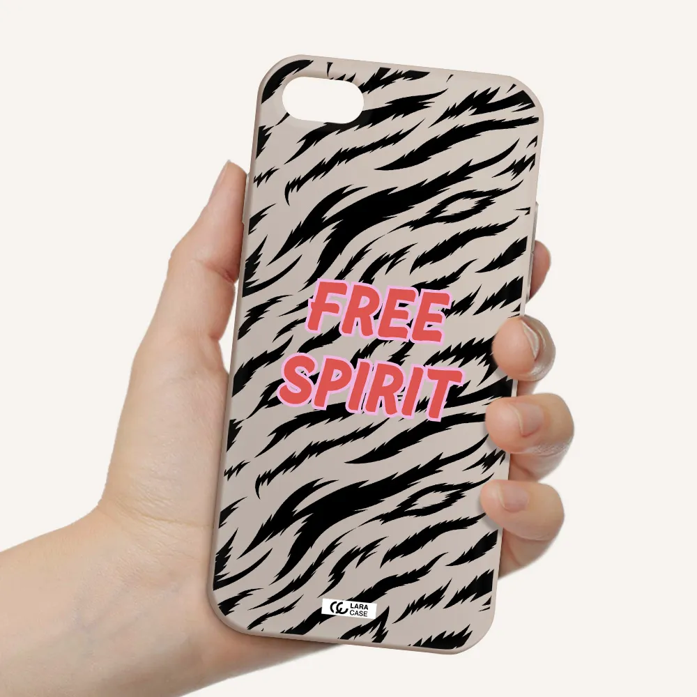 Free Spirit Apple iPhone 7 Silicone Stone Case