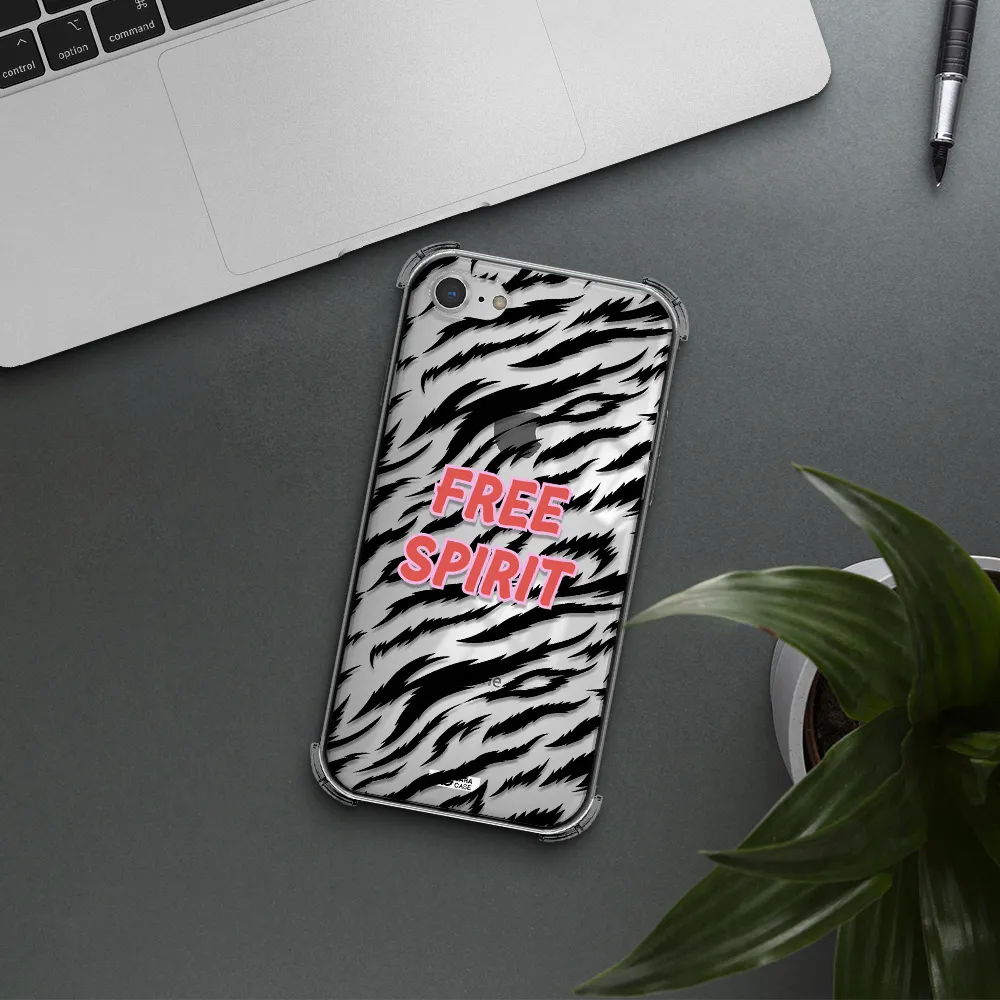 Free Spirit Apple iPhone 8 Clear PC Case