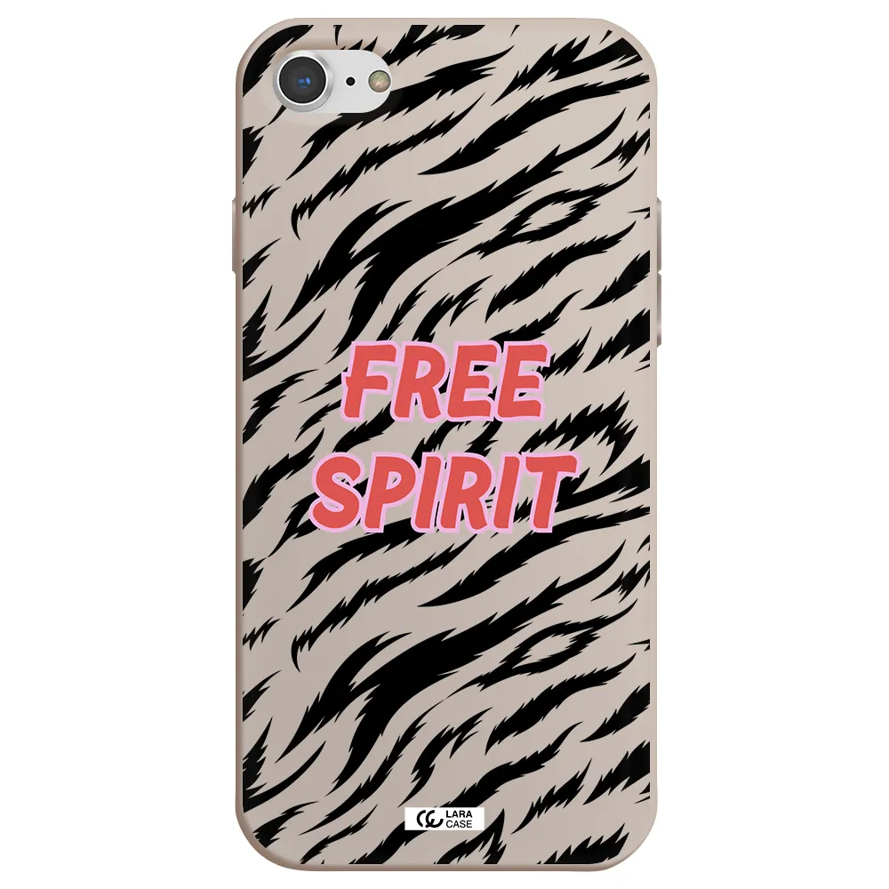 Free Spirit Apple iPhone 8 Silicone Stone Case