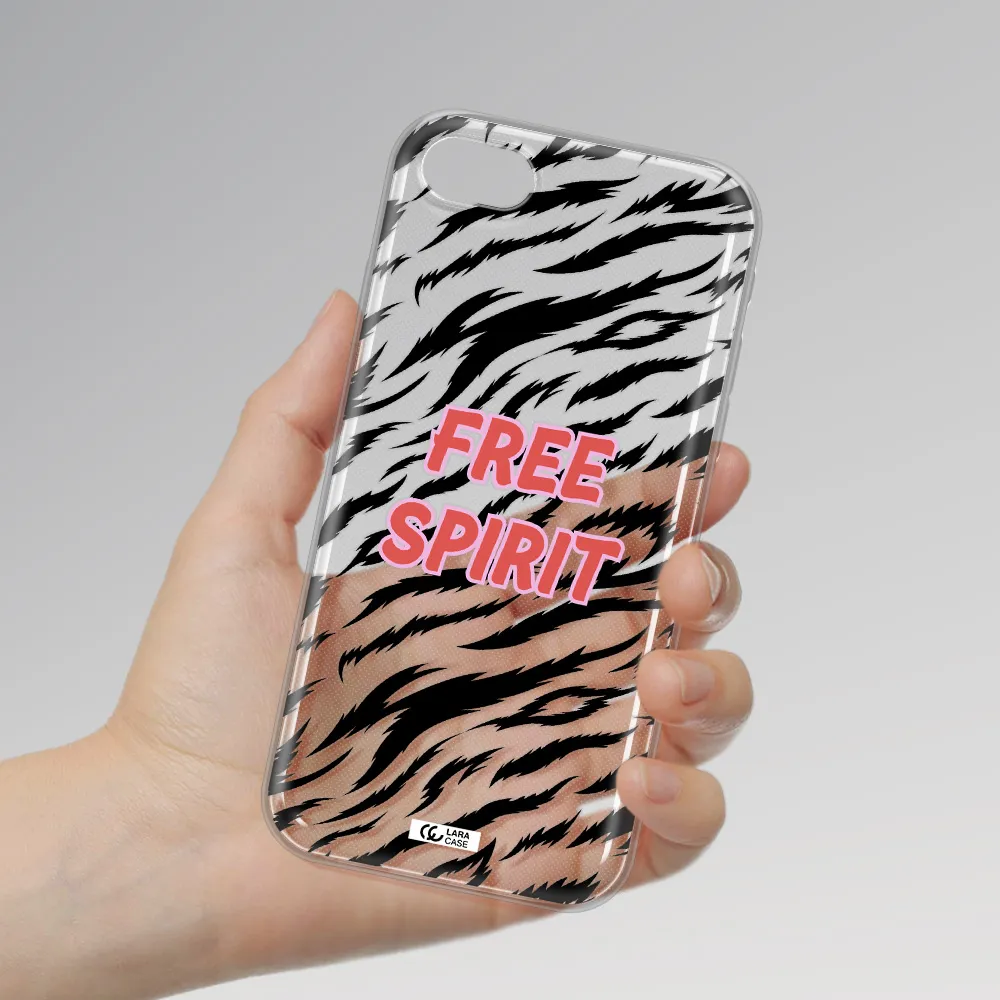 Free Spirit Apple Iphone Se 2020 Clear Tpu Case