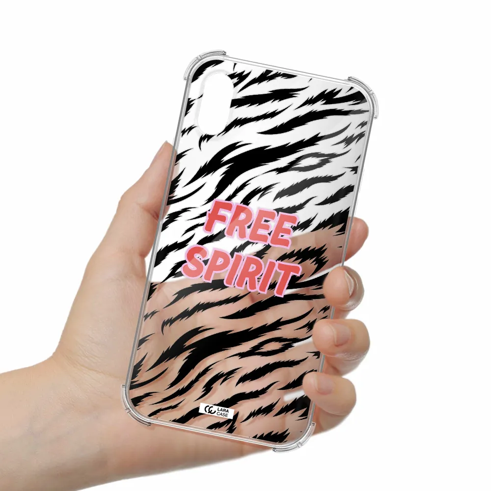 Free Spirit Apple iPhone XS Clear PC Case