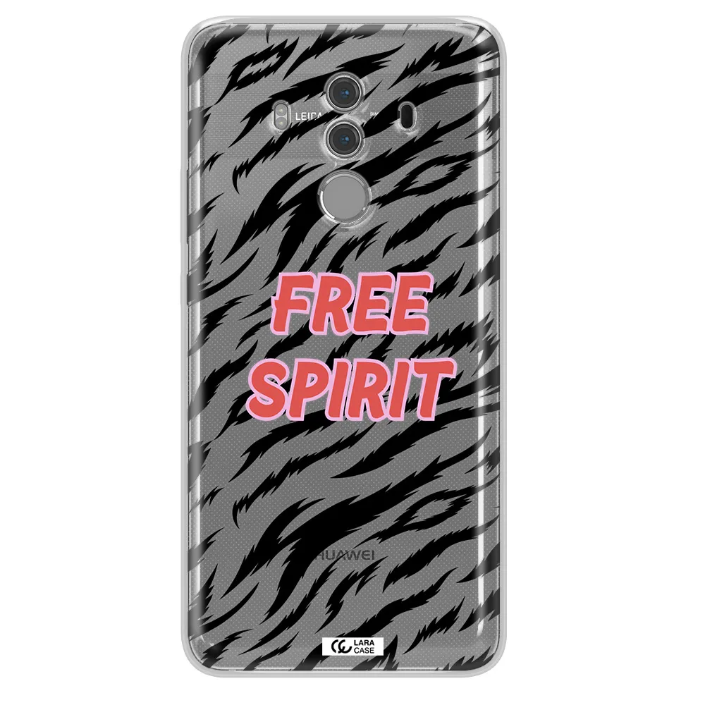 Free Spirit Huawei Mate 10 Pro Clear TPU Case