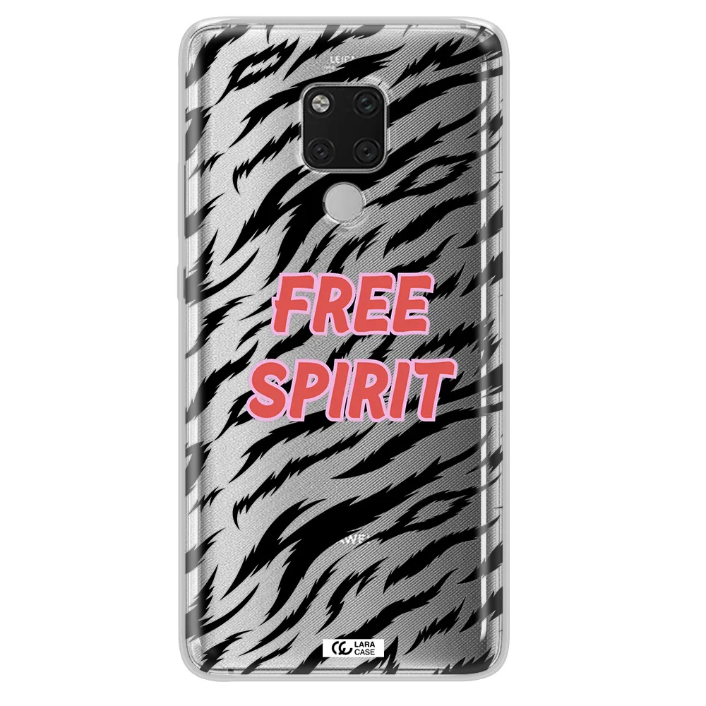Free Spirit Huawei Mate 20X Clear TPU Case