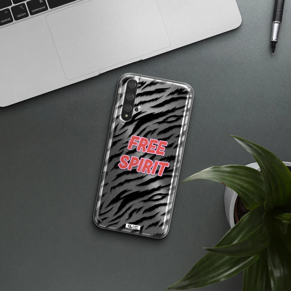 Free Spirit Huawei Nova 5t Clear TPU Case