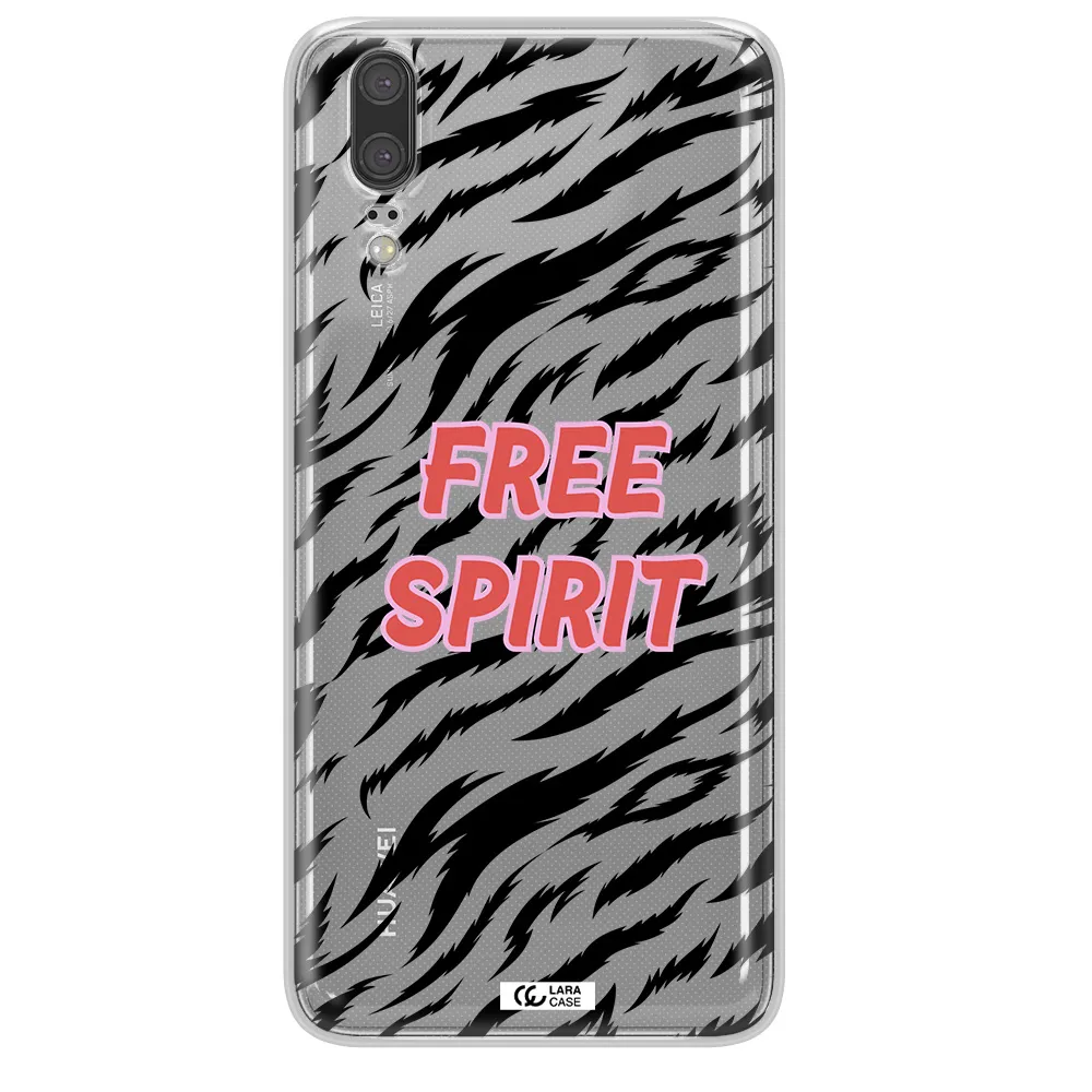Free Spirit Huawei P20 Clear TPU Case