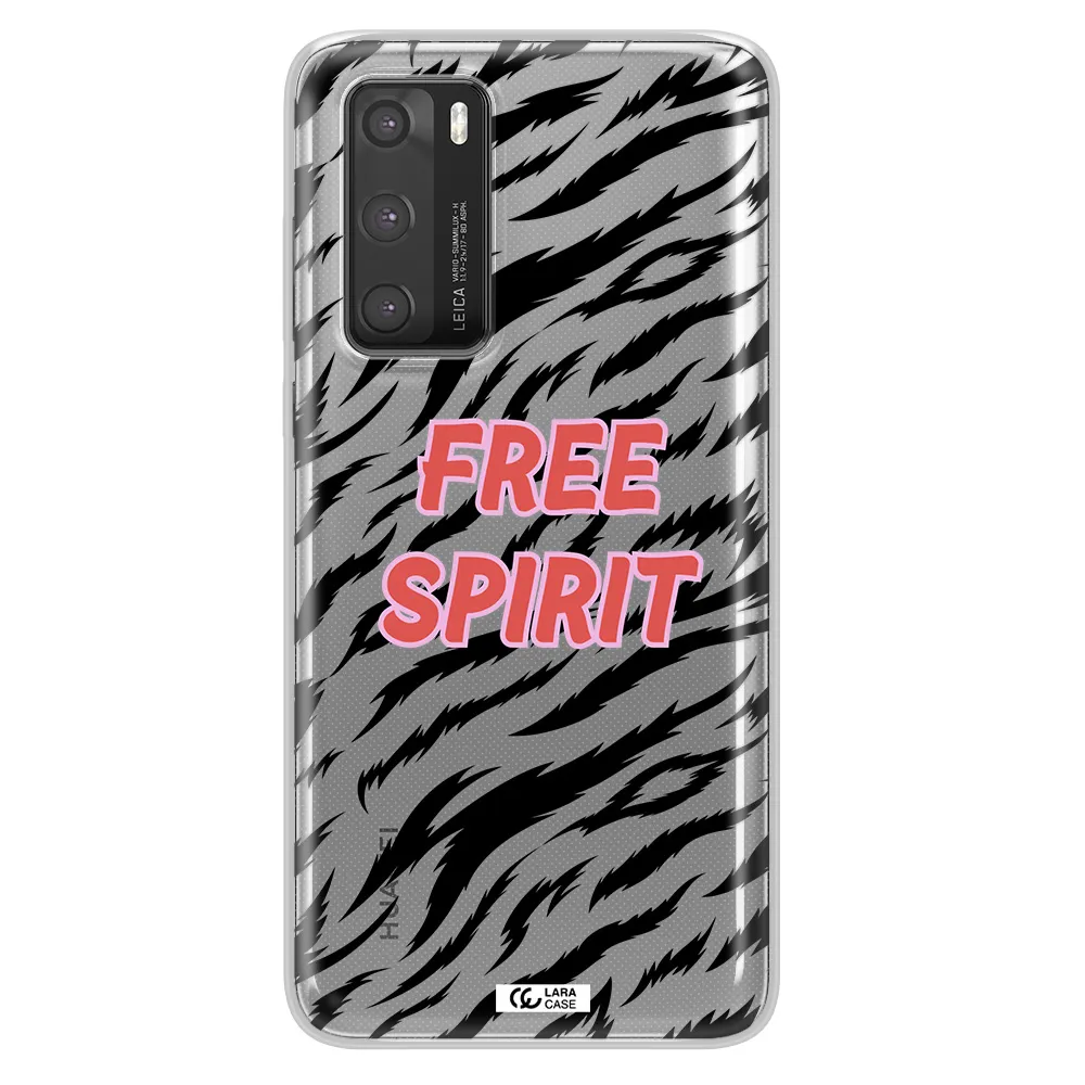 Free Spirit Huawei P40 Clear TPU Case