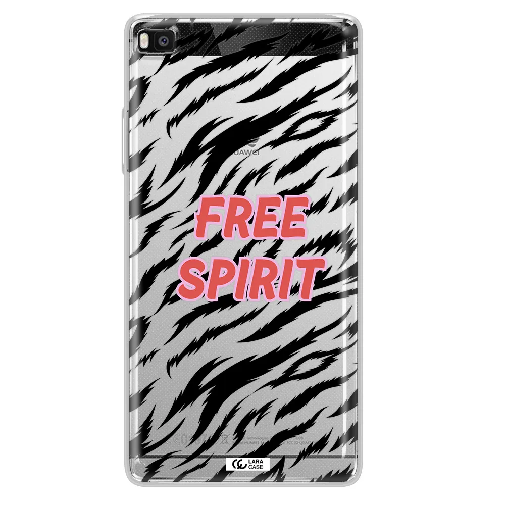 Free Spirit Huawei P8 Clear TPU Case