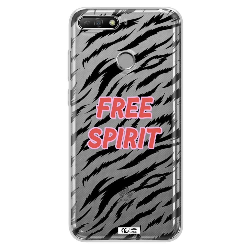Free Spirit Huawei Y6 Prime 2018 Clear TPU Case