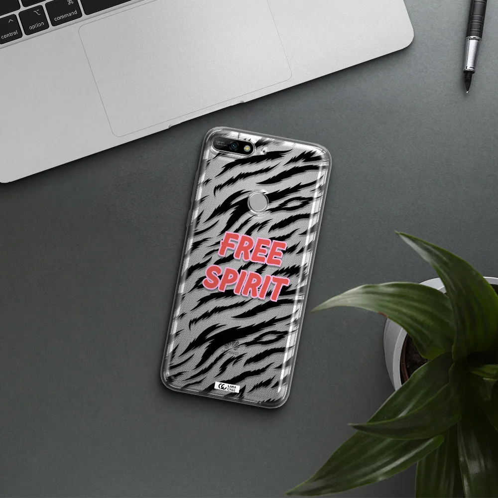 Free Spirit Huawei Y7 2018 Clear TPU Case