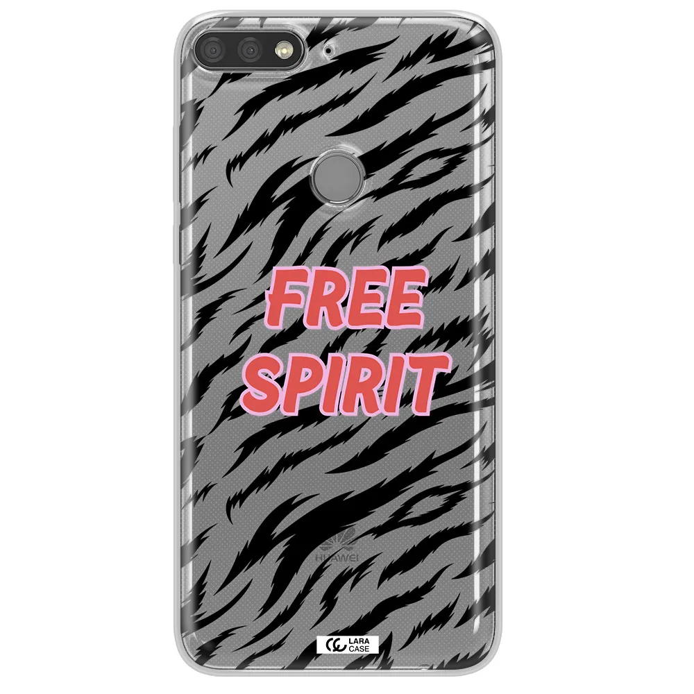 Free Spirit Huawei Y7 Prime 2018 Clear TPU Case