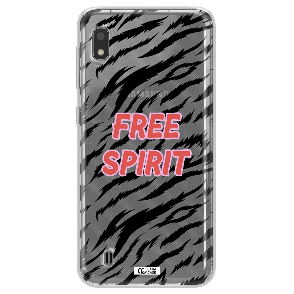 Free Spirit Samsung A10 Clear TPU Case