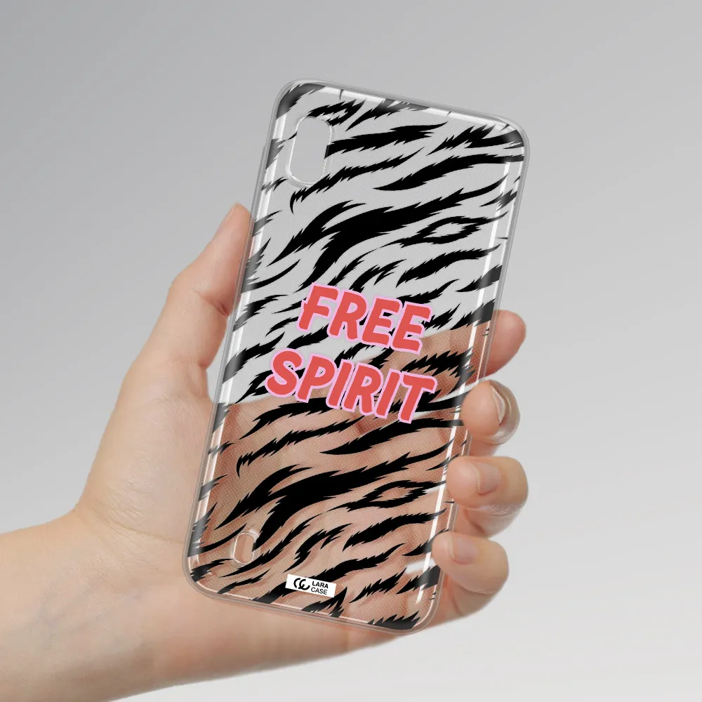 Free Spirit Samsung A10 Clear TPU Case