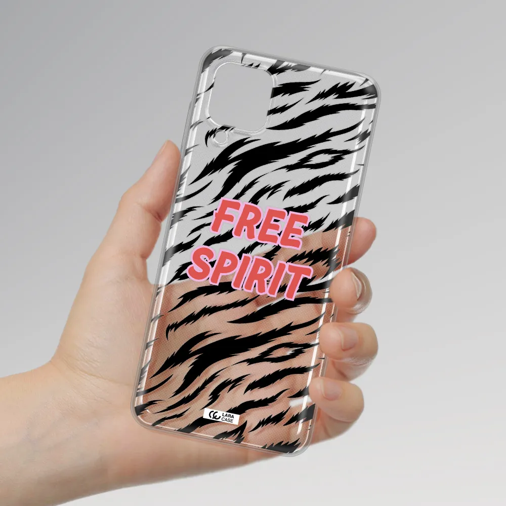 Free Spirit Samsung A12 4g Clear TPU Case