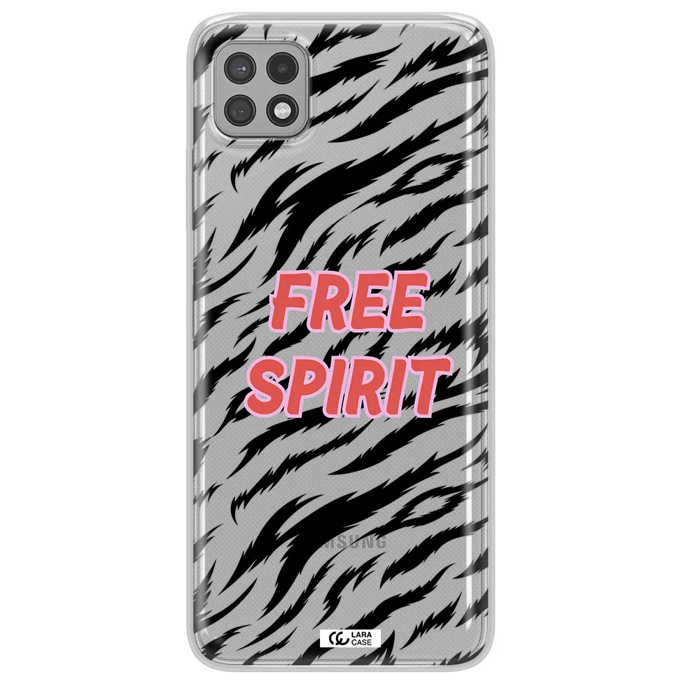 Free Spirit Samsung A22 5g Clear TPU Case