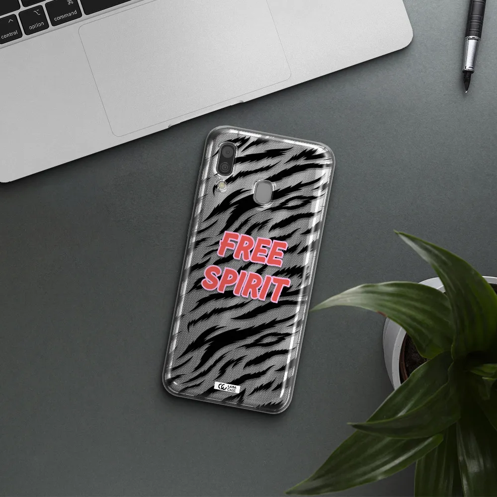 Free Spirit Samsung A30 Clear TPU Case