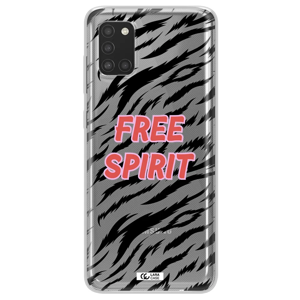 Free Spirit Samsung A31 Clear TPU Case